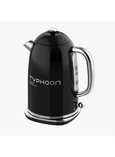 غلاية كهربائية تايفون، 2200 واط، 1.8 لتر، يد فضي، TY-01-002 B - اسود product image 3