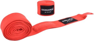 Kangaroo 11151515510 fabric wristband, 5 meters, stretchable - Red product image