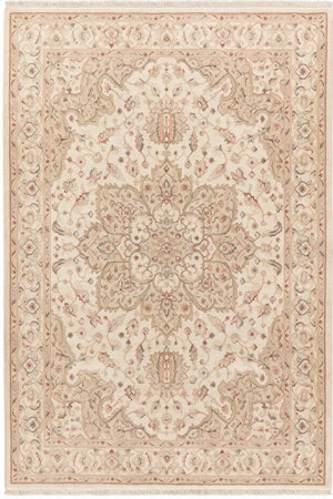 سجاده ناريهان شكل مستطيل، 2×3 سم، صنع آلياً - بيج product image