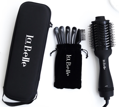 Label Brush Hairbrush, 1100 Watts, 3 Heat Levels - Black product image 4