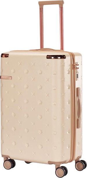حقيبة سفر ABS ليمرا، 20 انش، 4 عجلات، WM-246 - بيج ذهبي product image