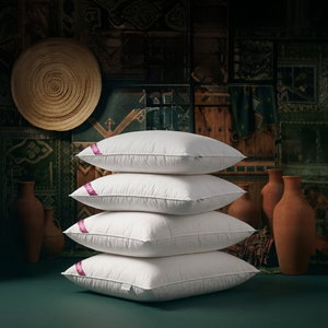 طقم وسادة الأحلام، 50×75 سم، 4 قطع، بوليستر (بديل الريش) - أبيض product image