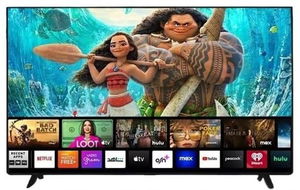 تلفزيون سمارت بدون اطار نادكو، 55 بوصة، 4K UHD، LED، نظام اندرويد 11، ريموت كنترول، 3 منافذ HDMI، 2 منفذ USB، NC-55T - اسود product image