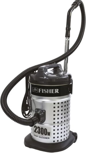 مكنسة برميل فيشر، 2300 واط، 20 لتر، BSC-2300 - اسود فضي product image