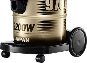 مكنسة برميل هياتاشي، 2200 واط، 21 لتر، CV-970Y - اسود ذهبي product image 2