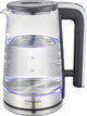 غلاية كهربائية تايفون، 2200 واط، 2.3 لتر، TY-01-007 - شفاف فضي product image 1