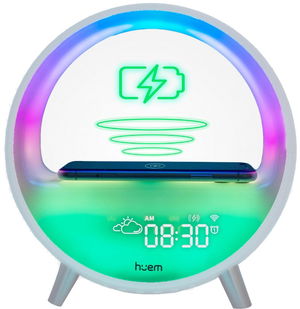 مصباح هيوم glow sphare، يدعم وايفاي، اضاءة قابلة للتغيير - ابيض product image