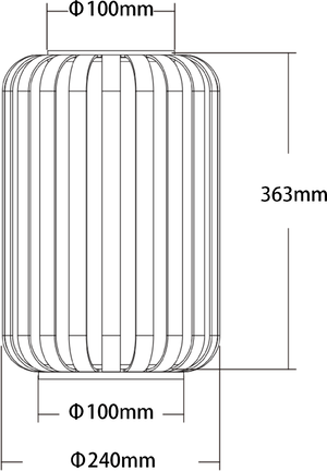 Meshkati Khairzan Iron Decorative Lighting, Solar Powered, 24×36.3 cm - Wooden product image 2
