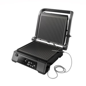 شواية فيليبس، 1800-2200 واط، 8 إعدادات، شاشة ديجيتال، HD6307/70 - رمادي product image 2