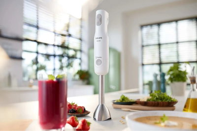 خلاط يدوي فيليبس، 700 واط، سرعتين، HR2545/01 - ابيض product image 3