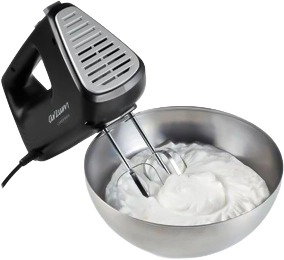 Arzum Electric Hand Blender, 400W, 4 Pieces, Turbo Button, 5 Speeds, AR1163 - Black product image 2