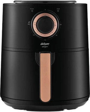Airtasty Air Fryer, 4 Liters, 1350 Watts, Time and Temperature Control, Manual Control, AR2062-B - Black Copper product image