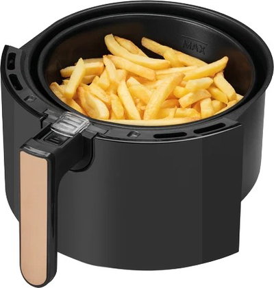 Airtasty Air Fryer, 4 Liters, 1350 Watts, Time and Temperature Control, Manual Control, AR2062-B - Black Copper product image 4
