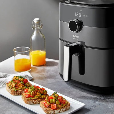 Airtasty Air Fryer, 6L, 1750W, 60-minute timer, 8 cooking programs, AR2074-B - Black Copper product image 7