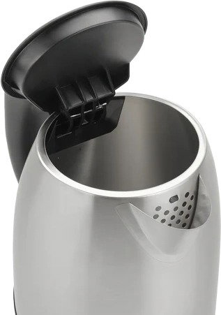 Arzum Fuente Electric Kettle, 2200W, 1.7L, Automatic Shut-Off, AR3041 - Silver Black product image 4