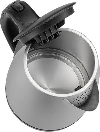 Arzum Fuente Electric Kettle, 2200W, 1.7L, Automatic Shut-Off, AR3041 - Silver Black product image 3