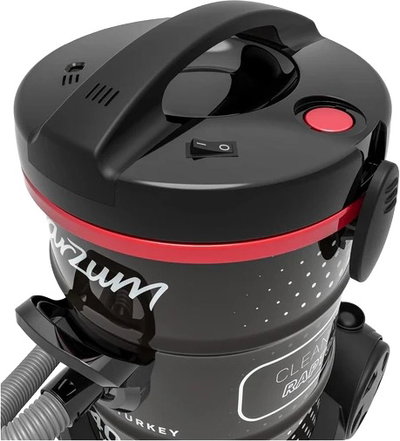Arzum AR4106 Cylinder Vacuum Cleaner, 2400W, 21L, Full Indicator - Black product image 3