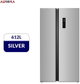 ثلاجة نوفروست ارورا، 612 لتر، 21.6 قدم، 2 باب، شاشة LED، انفرتر، AR-840SNFT - فضي product image 4