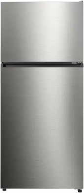 ثلاجة ديفروست دانسات، 550 لتر، 19.5 قدم، فريزر علوي، إنفرتر، DAN1960NF - فضي product image 1
