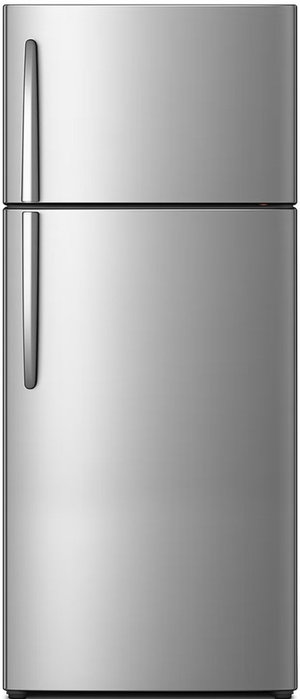 ثلاجة ديفروست جنرال جولدي، 304 لتر، 11 قدم، فريزر علوي، GR311DF - فضي product image