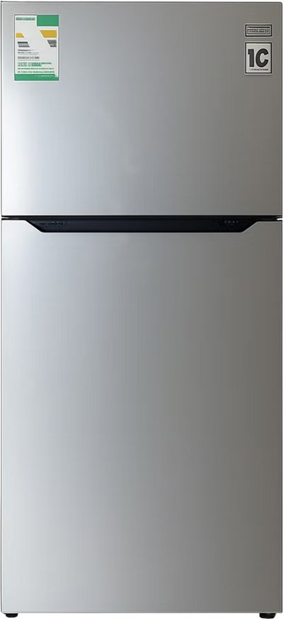 ثلاجة ديفروست جنرال جولدي، 463 لتر، 16.4 قدم، فريزر علوي، انفرتر، GRM463NF - فضي product image 1