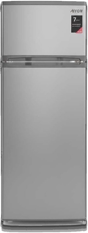 ثلاجة ديفروست ارو، 304 لتر، 11 قدم، فريزر علوي، RO2-490L-S - فضي product image 1