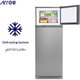 ثلاجة ديفروست ارو، 304 لتر، 11 قدم، فريزر علوي، RO2-490L-S - فضي product image 4