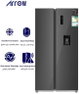 ثلاجة نوفروست أرو، 535 لتر، 18.9 قدم، 2 باب، شاشة ديجيتال، RO-830SNS-WD - رمادي غامق product image 3