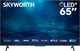 تلفزيون سمارت بدون اطار سكاي وورث، 65 بوصة، 4K UHD، شاشة QLED، نظام جوجل، ريموت كنترول، 65Q6820H - اسود product image 1