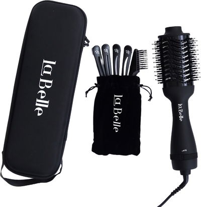 فرشاة تصفيف الشعر لابيل برش سولو، 1100 واط، 3 درجات حرارة - اسود product image 2