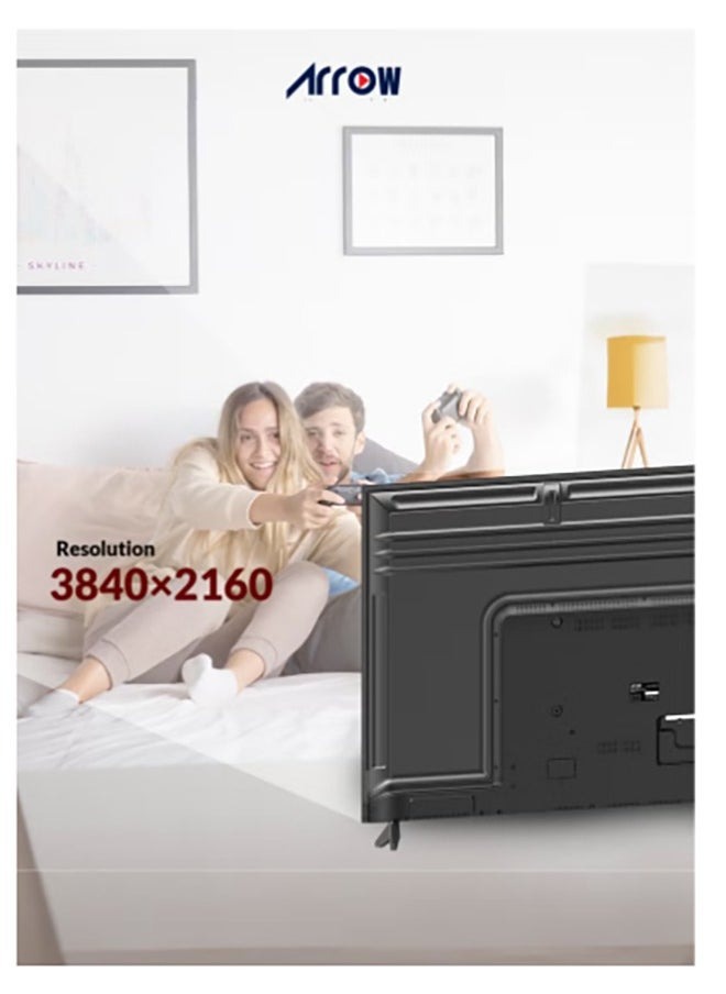 تلفزيون سمارت اركيو، 55 بوصة، ليد، 4K، UHD، نظام ويب اوس، RO-55LPW - اسود product image 3