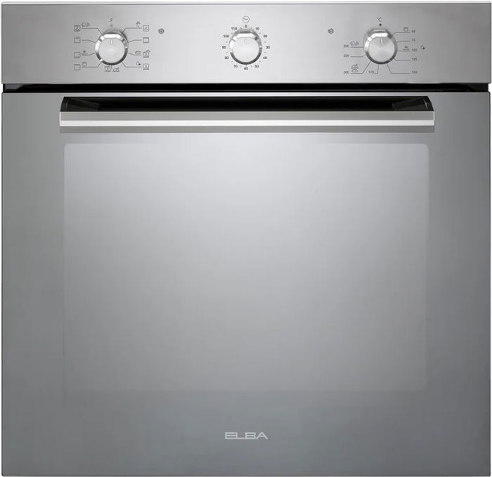 Elba AS E 6 XLX Built-in Electric Oven, 69L, 2125W, 60cm - Silver product image 1