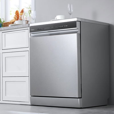 غسالة صحون ميديا، 14 مكان، 10 برامج، WQP14W5233CS - فضي product image 6