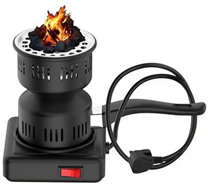موقد فحم كهربائي تيفونير، 450 واط،، TE-H34 - اسود product image 2