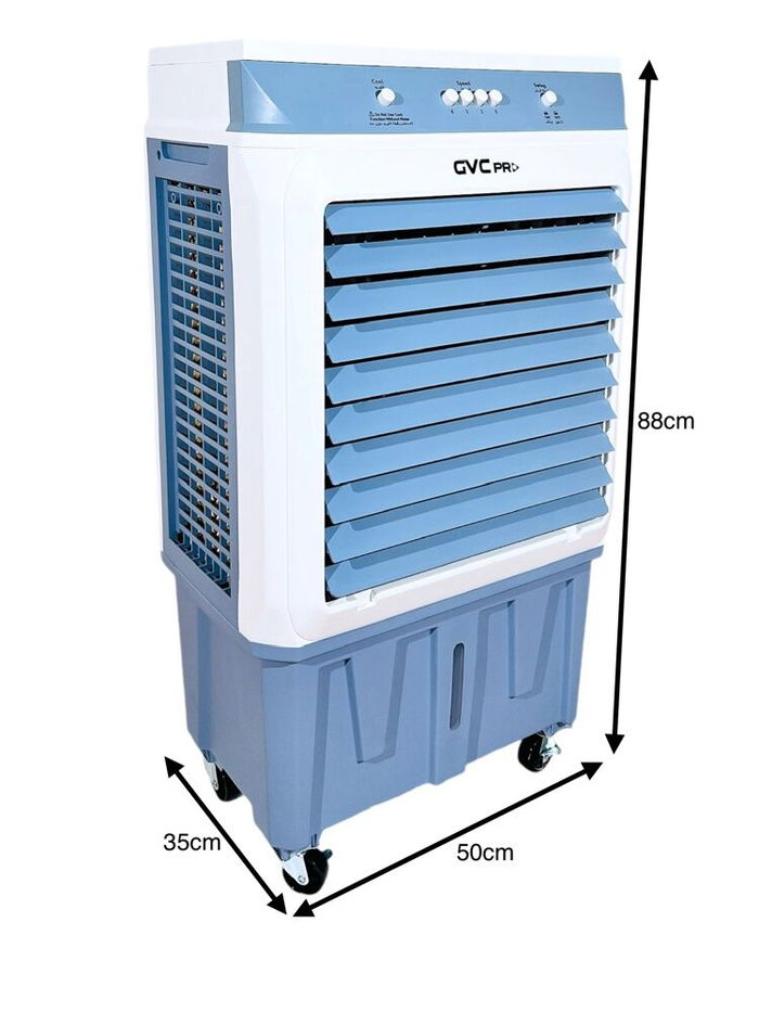 GVC Pro TRI-74010003 Desert Cooler, 120W, 40L - White Blue product image 5