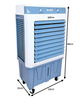 مكيف صحراوي جي في سي برو، 120 واط، 40 لتر، TRI-74010003 - ابيض ازرق product image 5