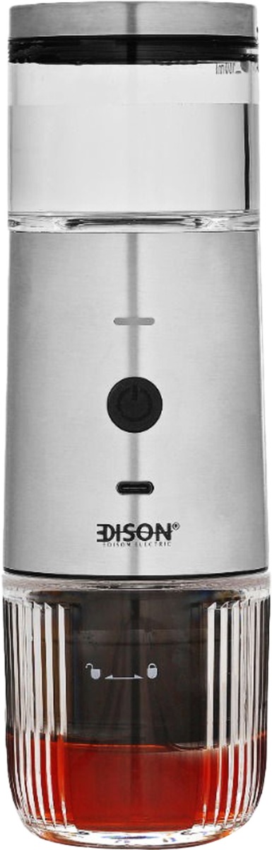Edison 2000A Espresso Coffee Maker, 60Ml, 3.6W - Silver product image