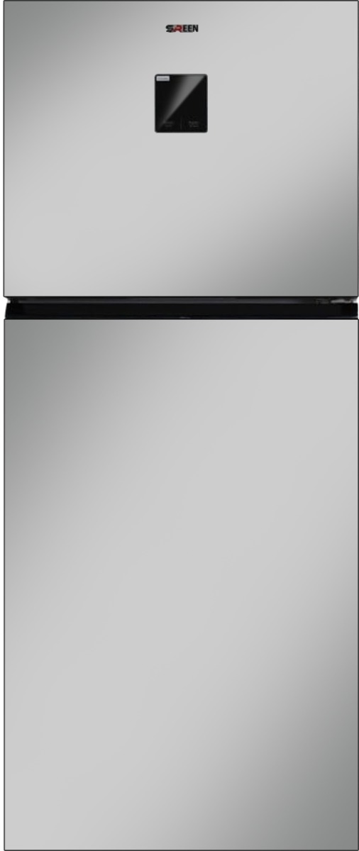 Sreen Srtm605Nfs No Frost Refrigerator, 21.41 Feet, 606 Litres, Two Doors - Silver product image 2