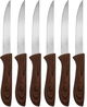 طقم سكاكين مشرشر استيل السيف غاليري، بيد، 6 قطع - بني product image 1