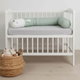 وسادة متعددة الاستخدام كتان فان مومنت، 170×40×19 سم، 4 مرايل - اخضر product image 1