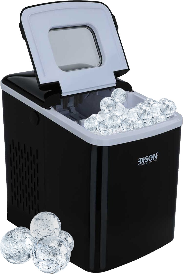 صانعة ثلج إديسون، 120 واط، 1.8 لتر - أسود product image