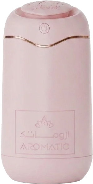 جهاز تعطير متنقل اروماتك، مساحة تغطية 60 م³ - زهري product image