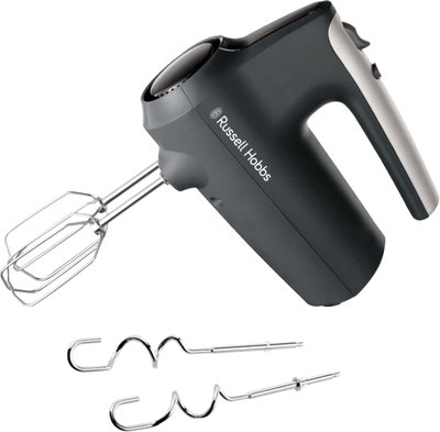 خلاط يدوي كهربائي راسل هوبز، 350 واط، 5 سرعات، تيربو، 27151 - رمادي product image 1