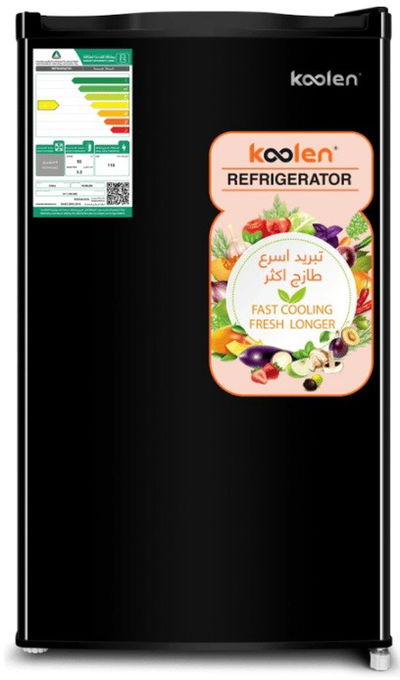 ثلاجة ميني بار كولن، 92 لتر، 3.2 قدم، 811100005 - اسود product image 1