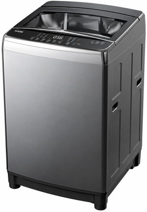 Kion 340-LN-KWM120/1989G, Automatic Top Load Washing Machine, 12kg, 10 Programs – Dark Gray product image