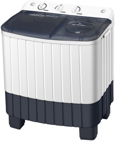 Edison EDXPB50, Twin Tub Washing Machine, 5kg, Top Load, 3 Programs – White product image 1