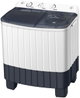 Edison EDXPB50, Twin Tub Washing Machine, 5kg, Top Load, 3 Programs – White product image 1