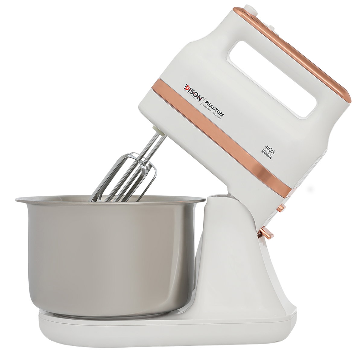 Edison Phantom CT-SM05 Electric Stand Mixer, 3.5 Liters, 400 Watts, 5 ...